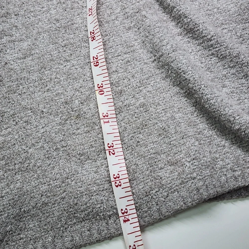 Barefoot Dreams Cozychic Lite Calypso Wrap Cardigan Women's S/M Gray Drape Front